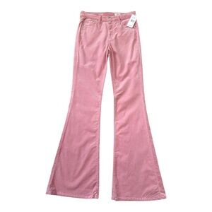 Ag Adriano Goldschmied Dusty Rose Flare Jeans